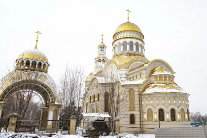 храм блаженной Ксении в Луганске