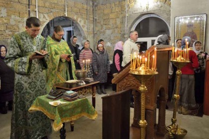 Престольный праздник разрушенного храма в Кировском